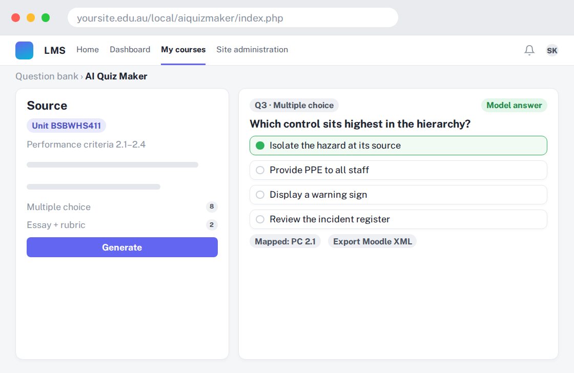 AI Quiz Maker preview